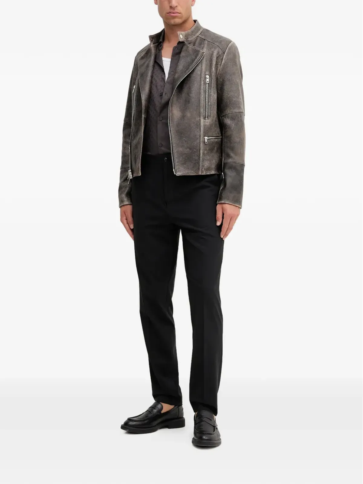 Armani Exchange レギュラーカットシャツ - 画像2