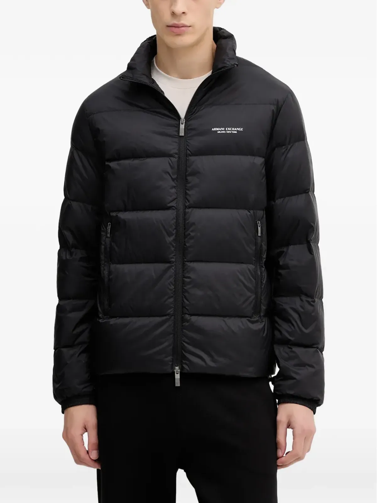 Armani Exchange キルティングジップジャケット - 画像1
