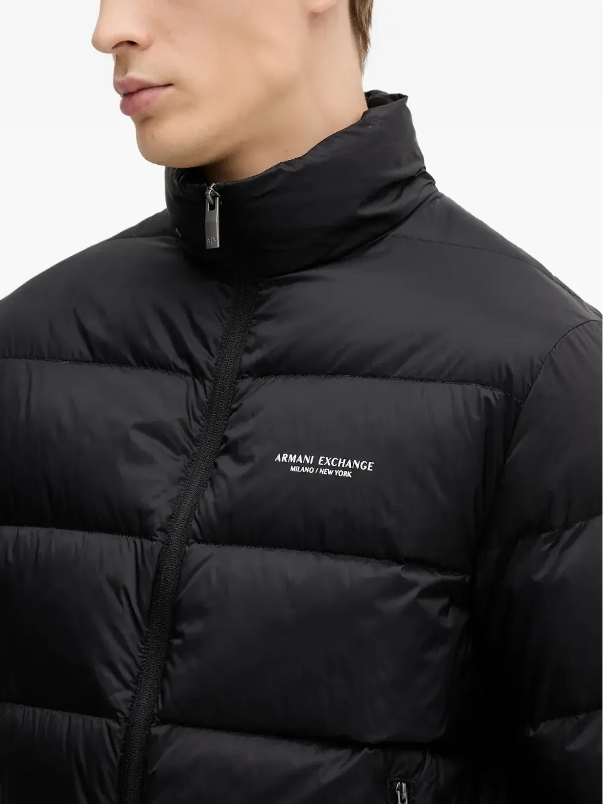 Armani Exchange キルティングジップジャケット - 画像4