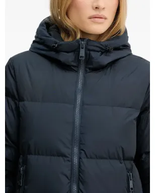 Armani Exchange フード付きジップコート - ブルー - サムネイル4