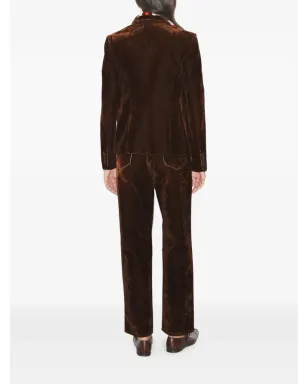 Tory Burch ロゴパッチジーンズ - サムネイル3