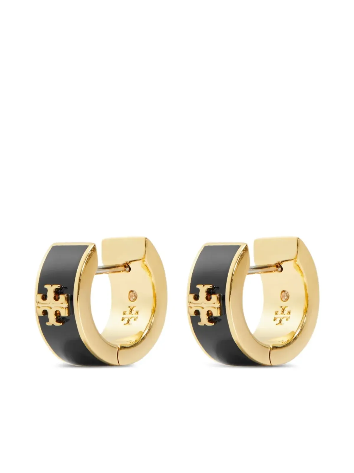 Tory Burch エナメル ハグイヤー イヤリング - 画像2