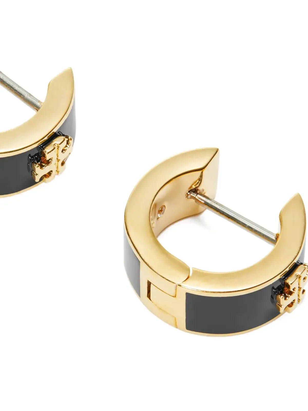Tory Burch エナメル ハグイヤー イヤリング - 画像3