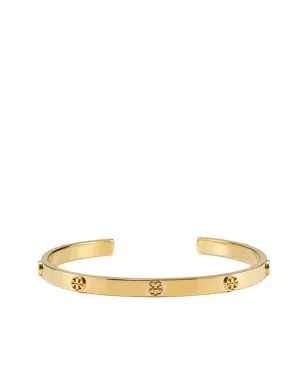 Tory Burch アイコンスタッドカフブレスレット ゴールド - サムネイル1