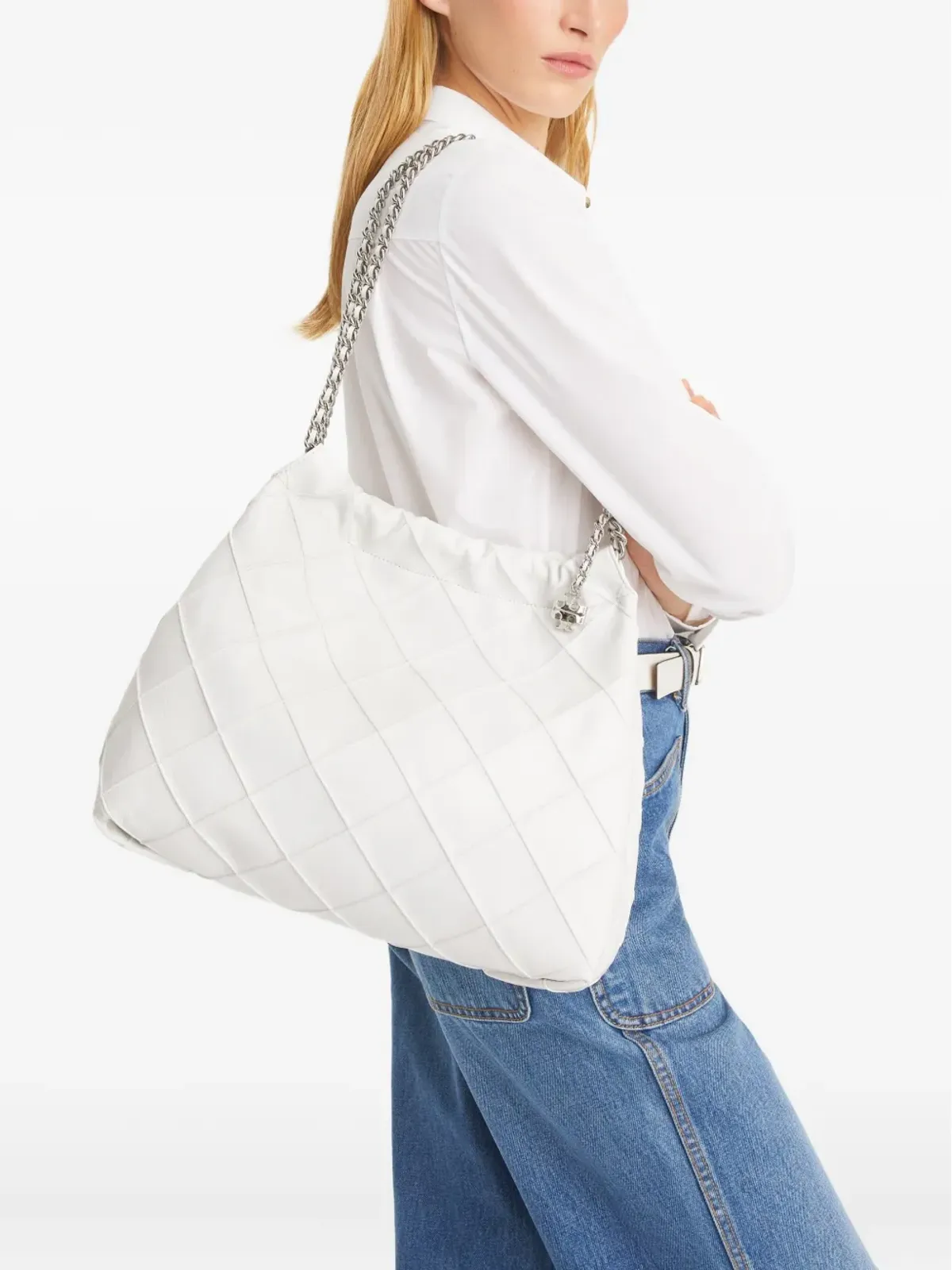 Tory Burch Fleming distressed トートバッグ - 画像2
