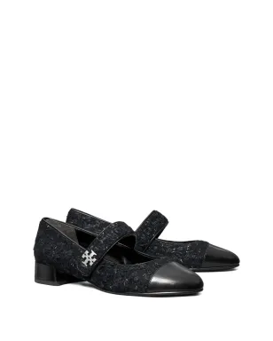 Tory Burch メアリージェーン ツイード キャップトゥ パンプス - サムネイル2