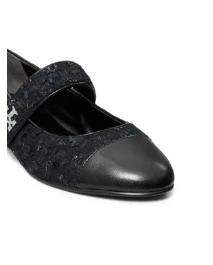 Tory Burch メアリージェーン ツイード キャップトゥ パンプス - サムネイル4