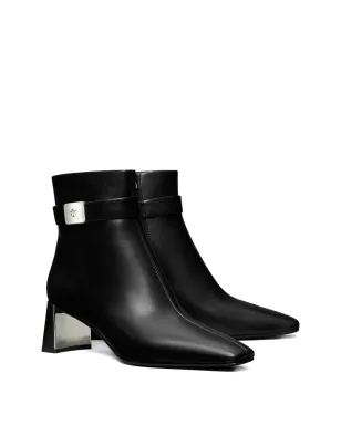 Tory Burch レザー バックルストラップ アンクルブーツ - サムネイル2