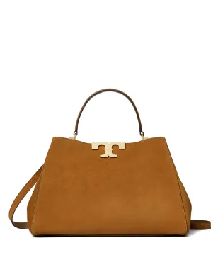 Tory Burch エレノア・サッチェルバッグ ブラウン - サムネイル1