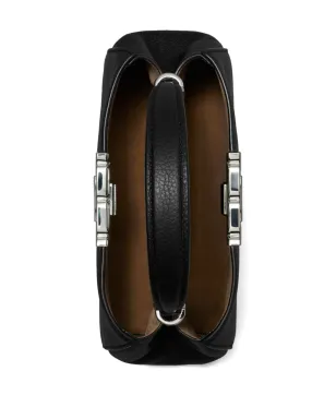 Tory Burch Eleanor トップハンドル・サッチェル（ブラック） - サムネイル5