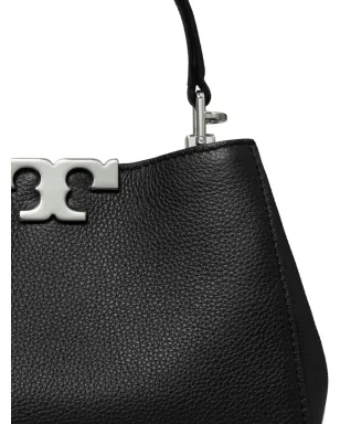 Tory Burch Eleanor トップハンドル・サッチェル（ブラック） - サムネイル4