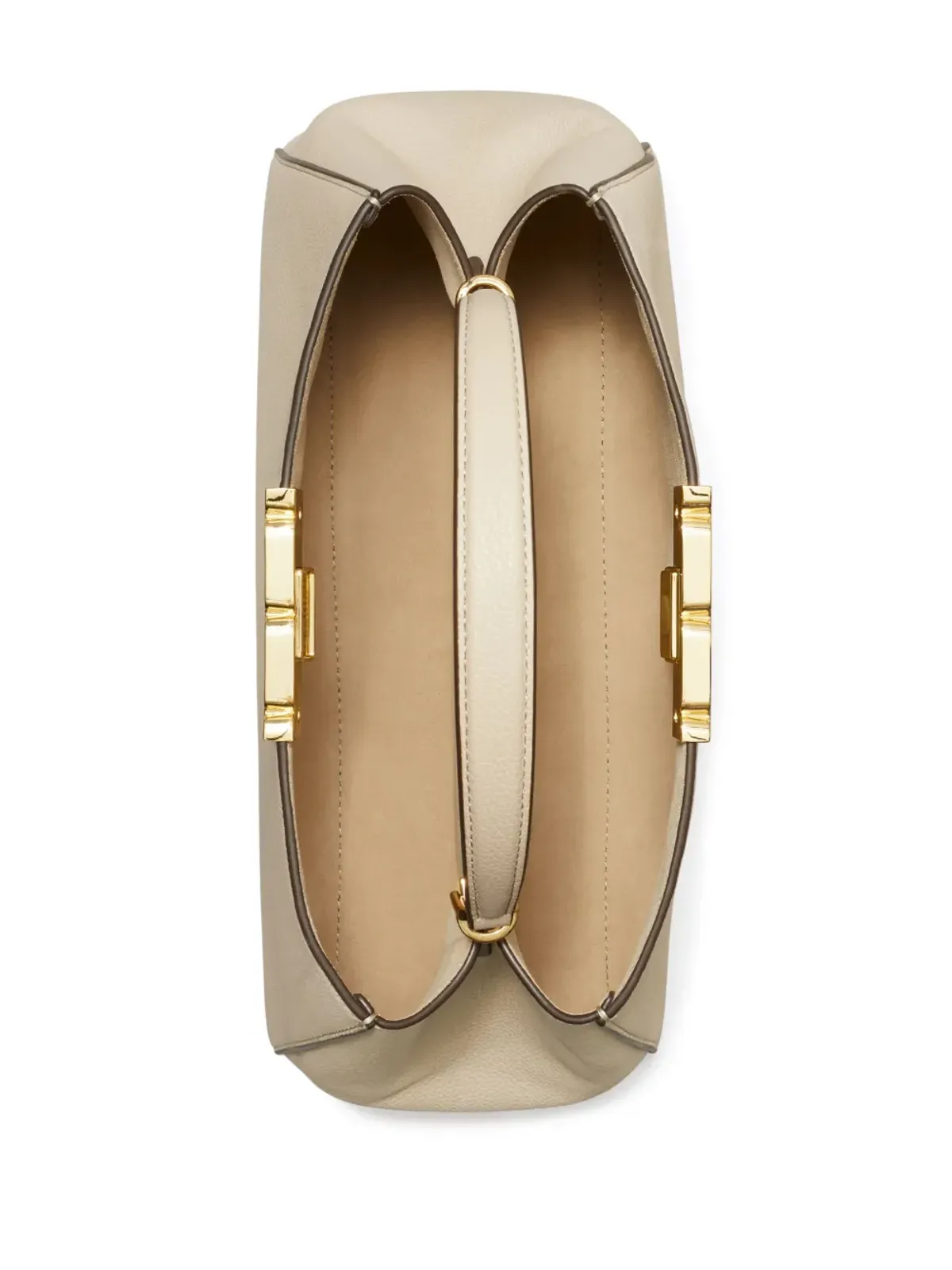 Tory Burch エレノア ダブルハンドル ロゴ サッチェル - 画像4