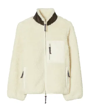 Tory Burch フリース カラーブロック ジャケット - サムネイル1