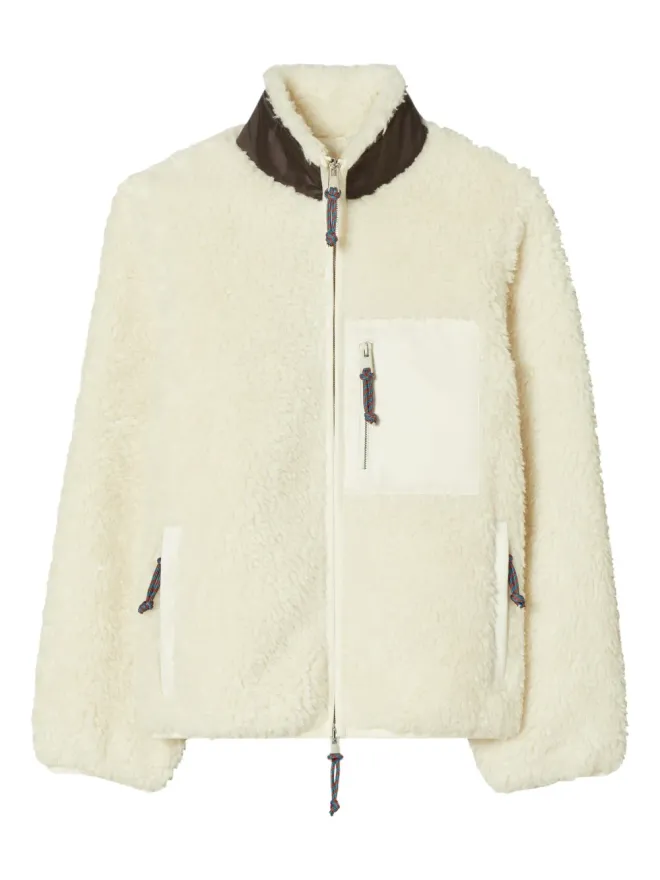 Tory Burch Tory Burch フリース カラーブロック ジャケットの商品画像