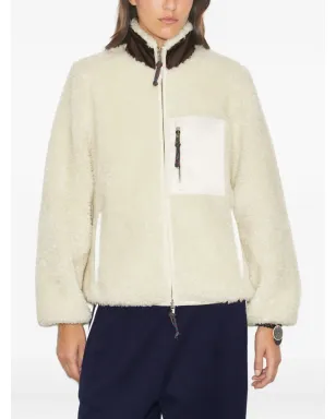 Tory Burch フリース カラーブロック ジャケット - サムネイル4