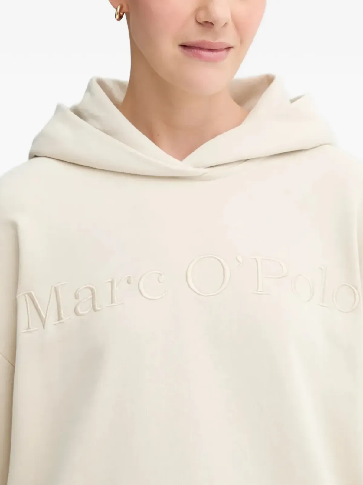 Marc O'Polo ロゴ刺繍フーディ - 画像4
