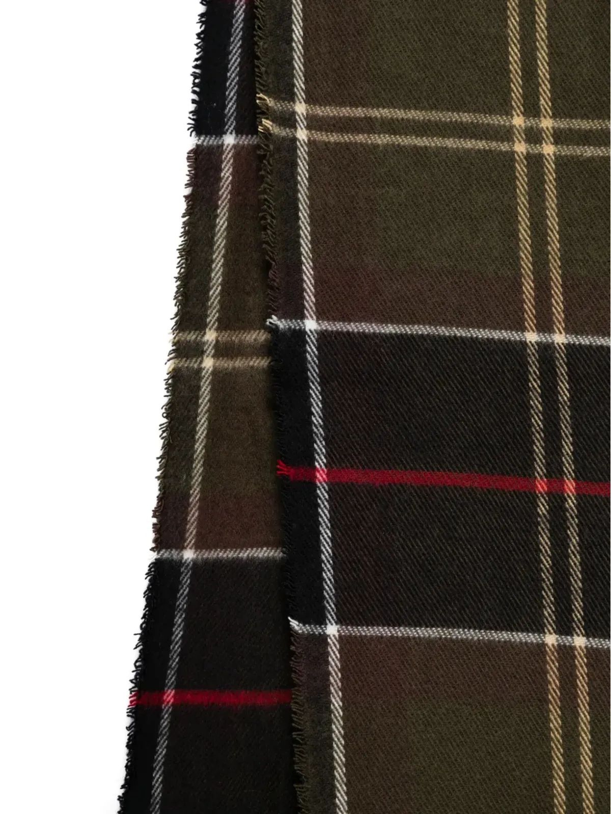 Barbour タータン柄スカーフセット - 画像2