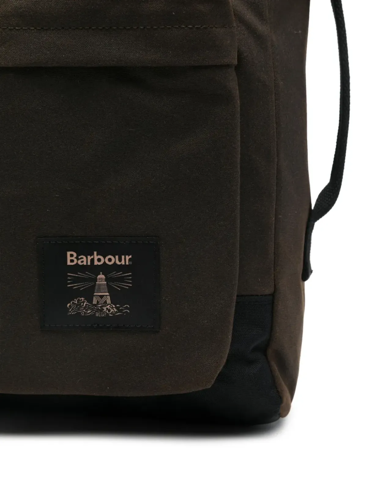 Barbour ワックスドコットン バックパック - 画像3