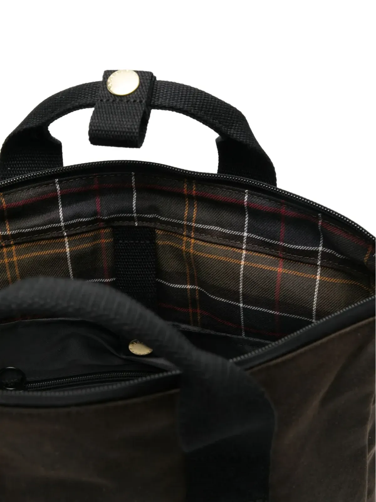 Barbour ワックスドコットン バックパック - 画像4