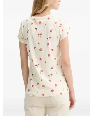 rag & bone マッシュルームプリントTシャツ - サムネイル3