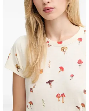 rag & bone マッシュルームプリントTシャツ - サムネイル4