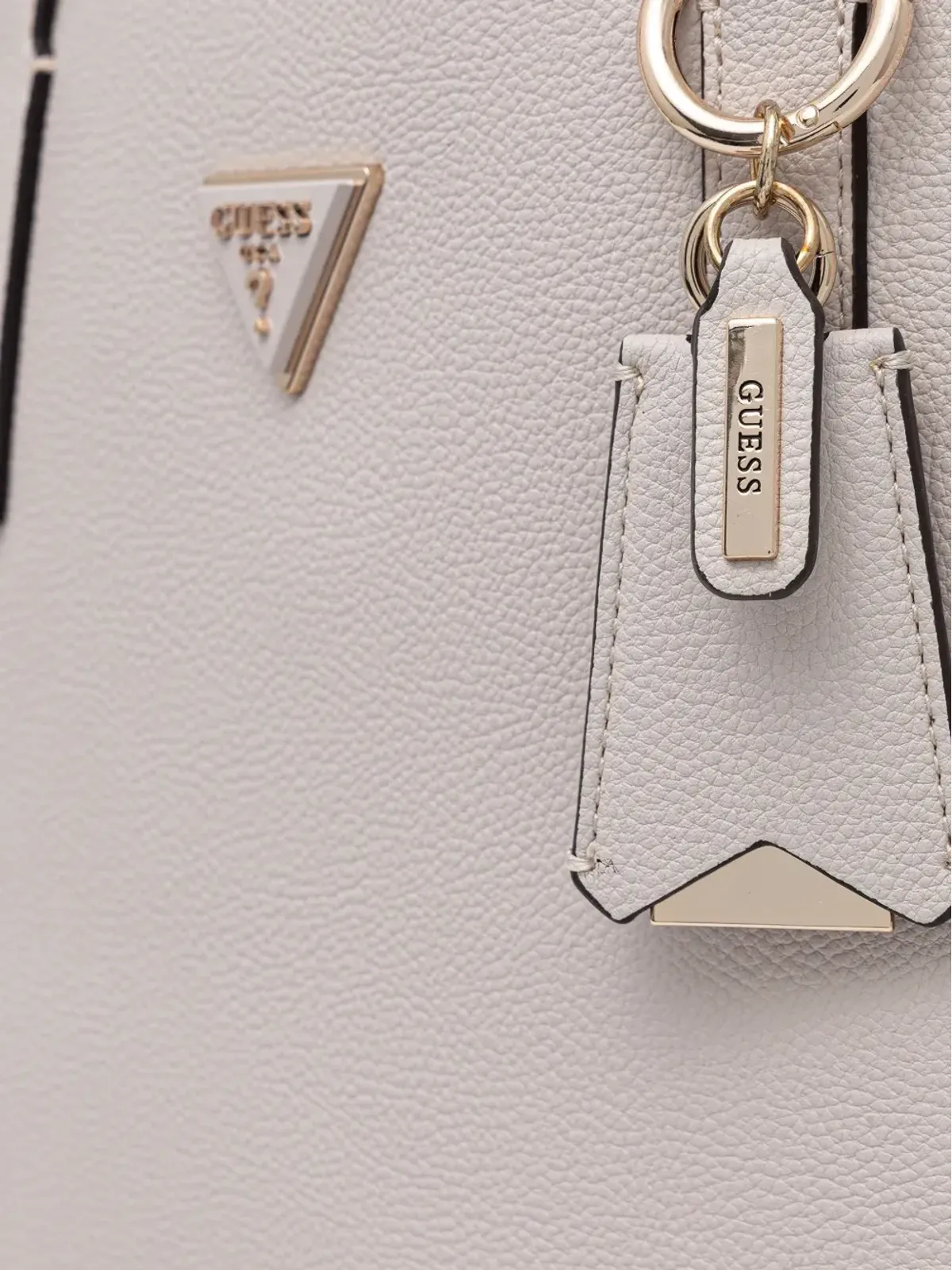 GUESS USA Meridian II トライアングルロゴ トートバッグ - 画像4