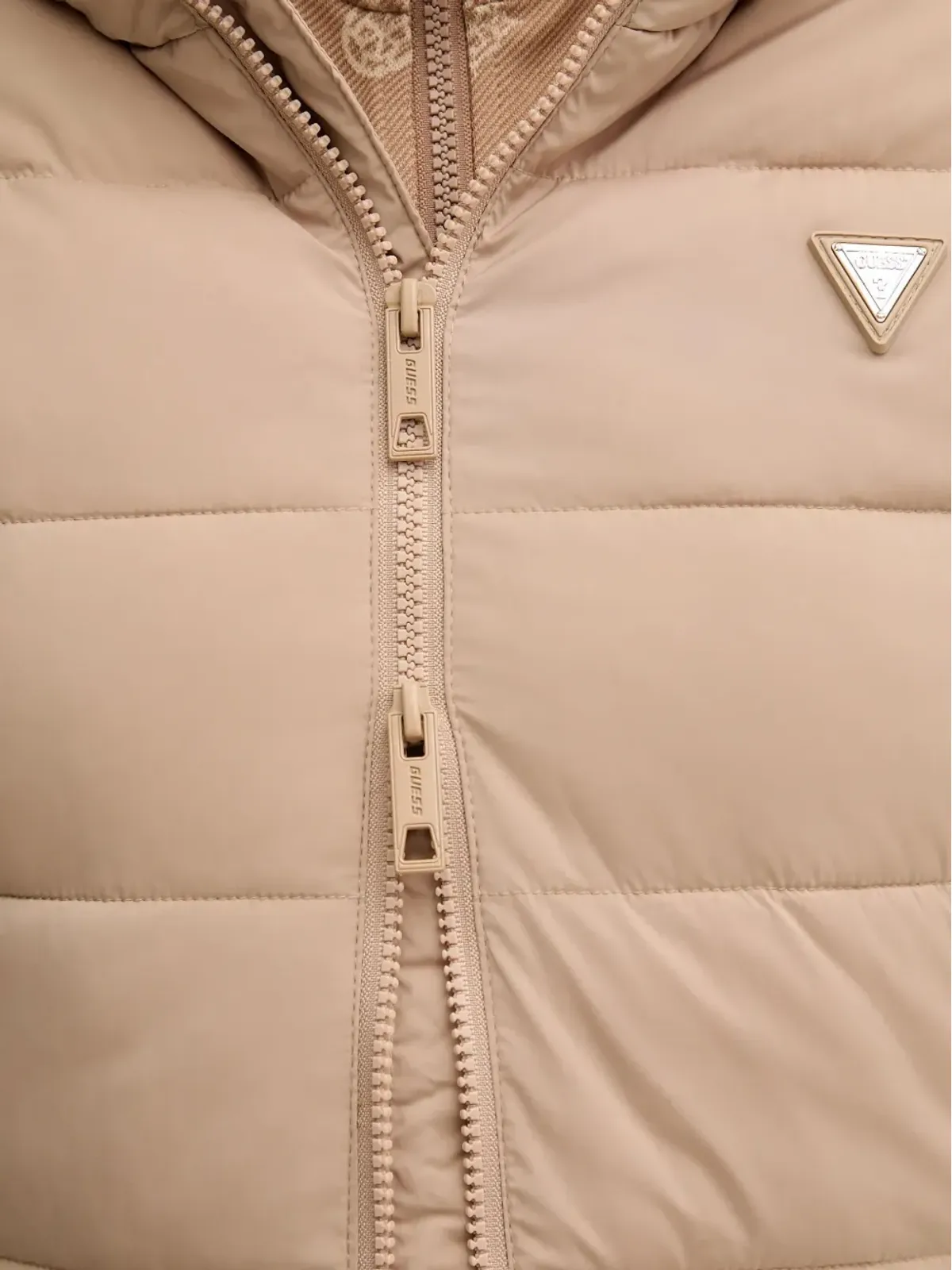 GUESS USA フード付きパディッドコート - 画像4