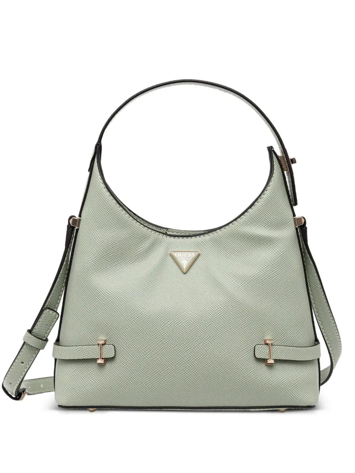 GUESS USA ミニ Rosalba トライアングルロゴ トートバッグ - 画像1