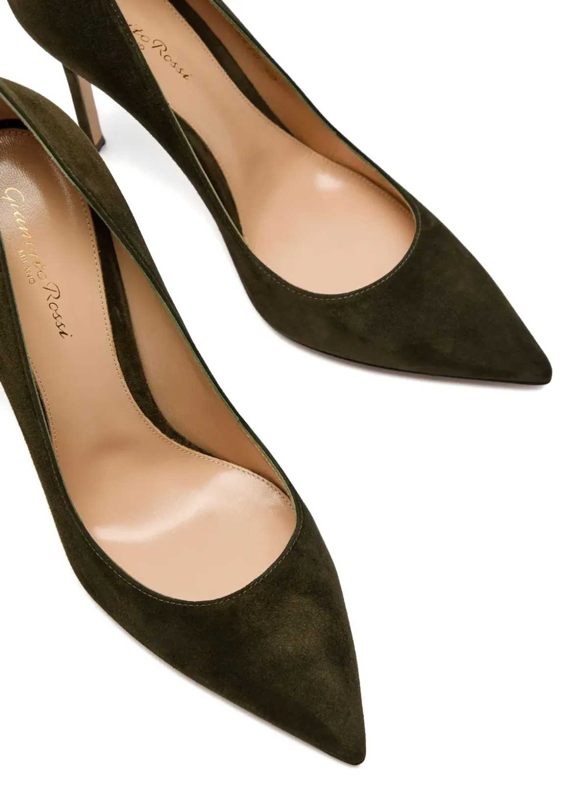 Gianvito Rossi スエードパンプス - 画像2