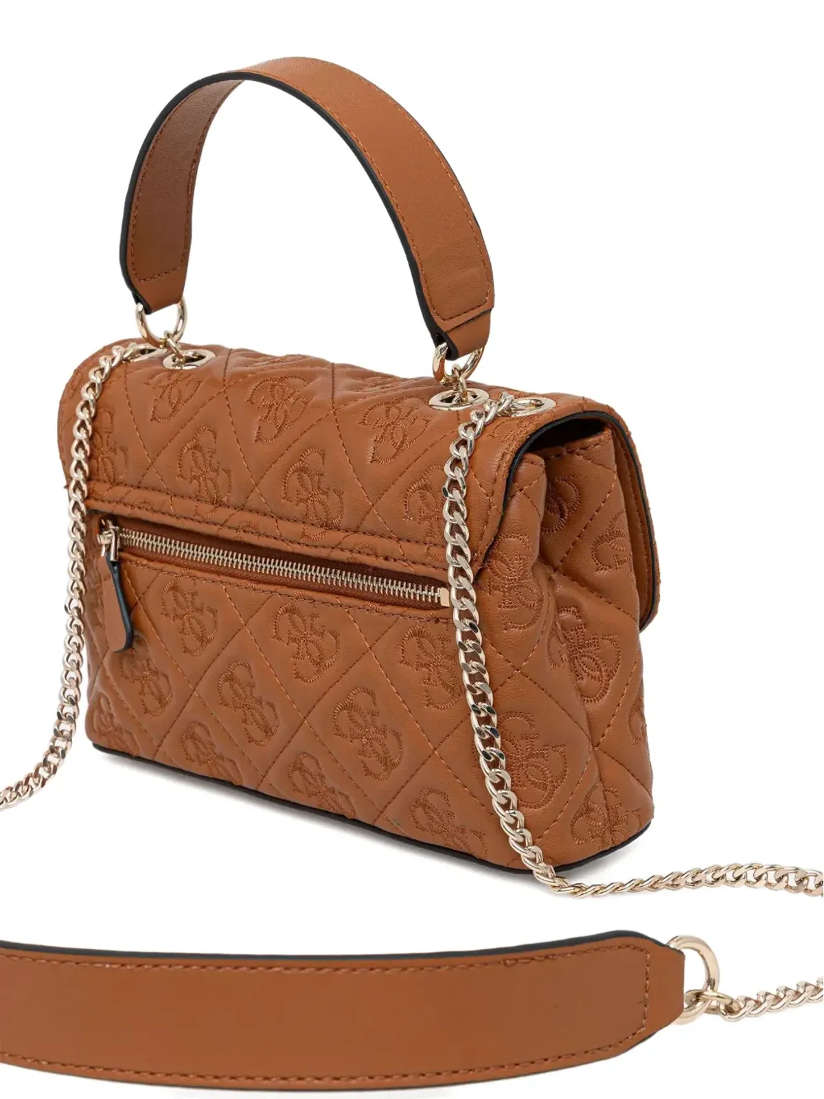 GUESS USA アデラシア ロゴ 4G エンボス ショルダーバッグ - 画像3