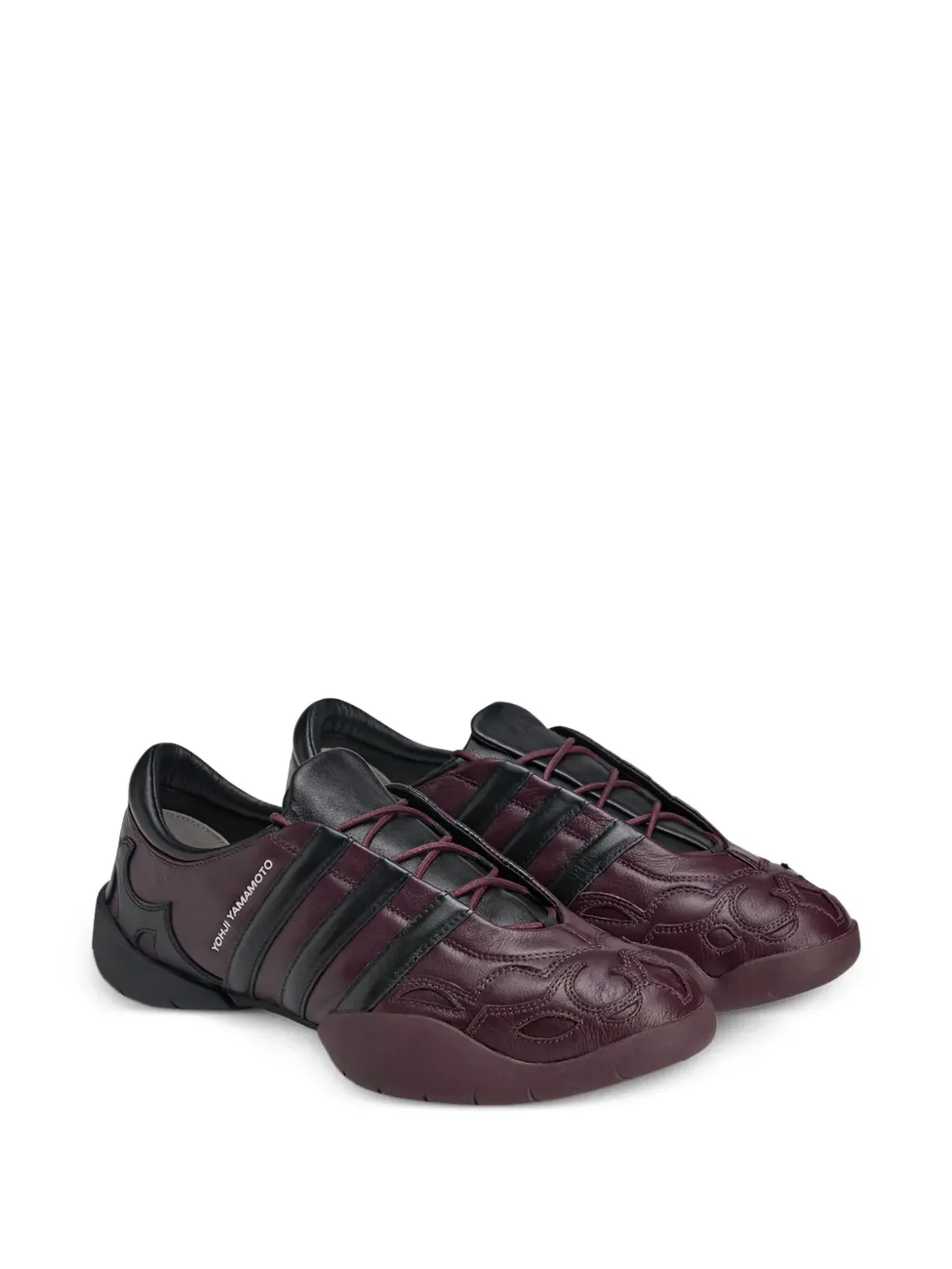 Y-3 レギュ 2002 レザー スニーカー - 画像2