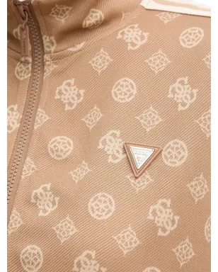 GUESS USA モノグラム柄ジップアップスウェット - サムネイル5