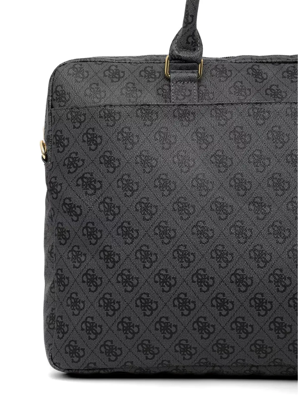 GUESS USA モノグラム トップハンドル ラップトップバッグ - 画像3