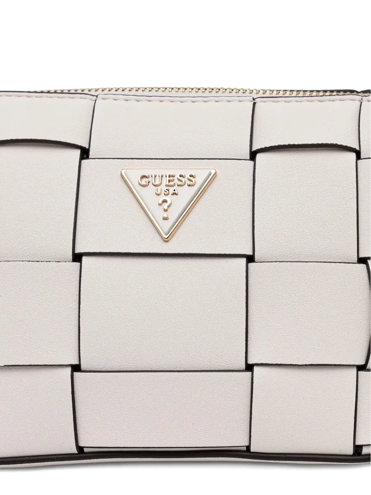 GUESS USA Maylee ウーブン トートバッグ - 画像4