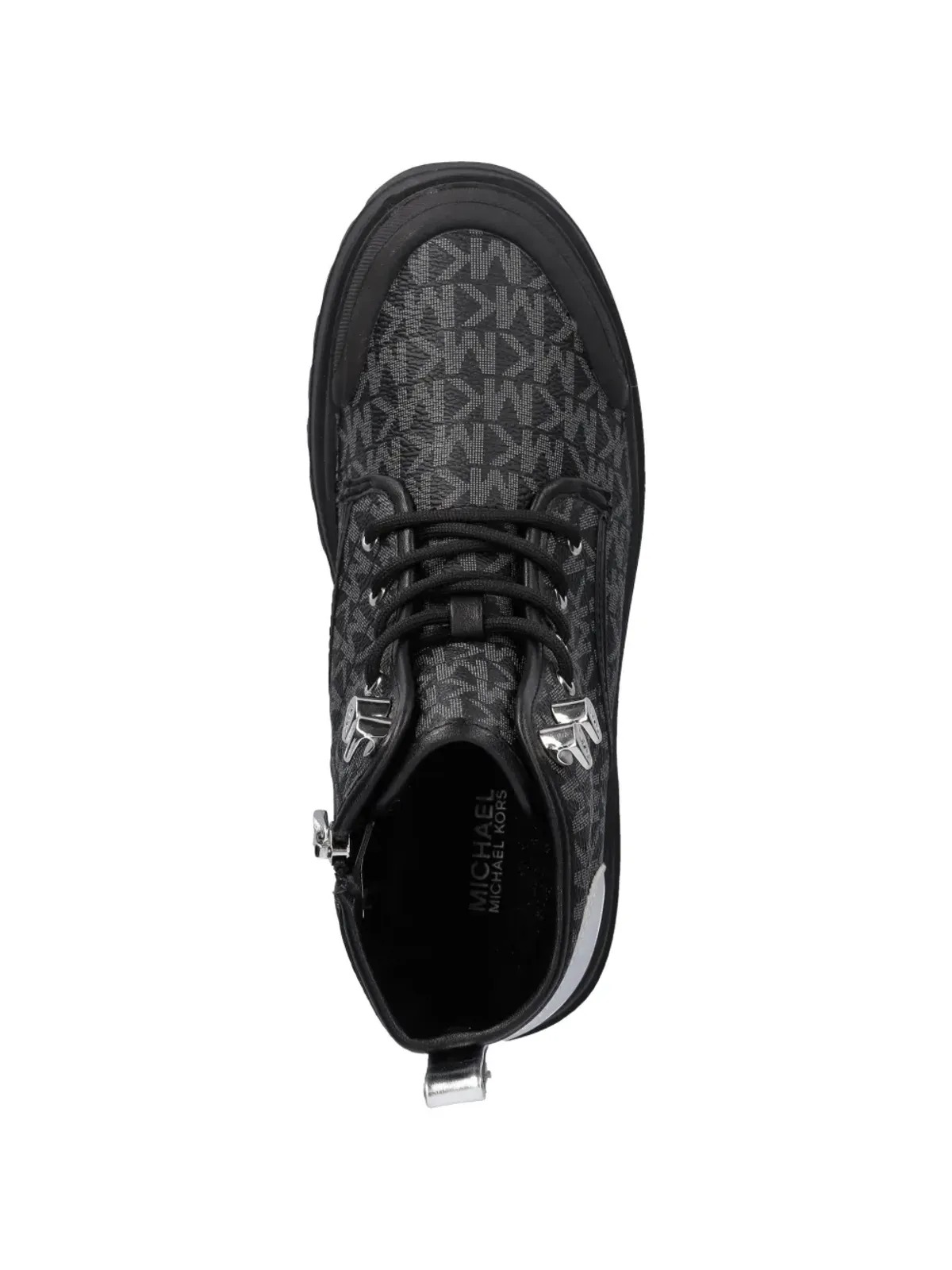 Michael Kors Kids ペイトン モノグラム ラグソール ブーツ - ブラック - 画像4
