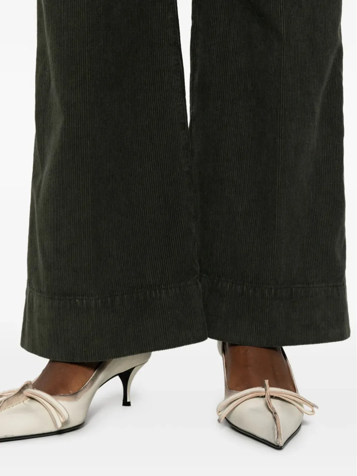 Victoria Beckham ボタン留めパンツ - 画像5