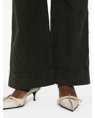 Victoria Beckham ボタン留めパンツ - サムネイル5