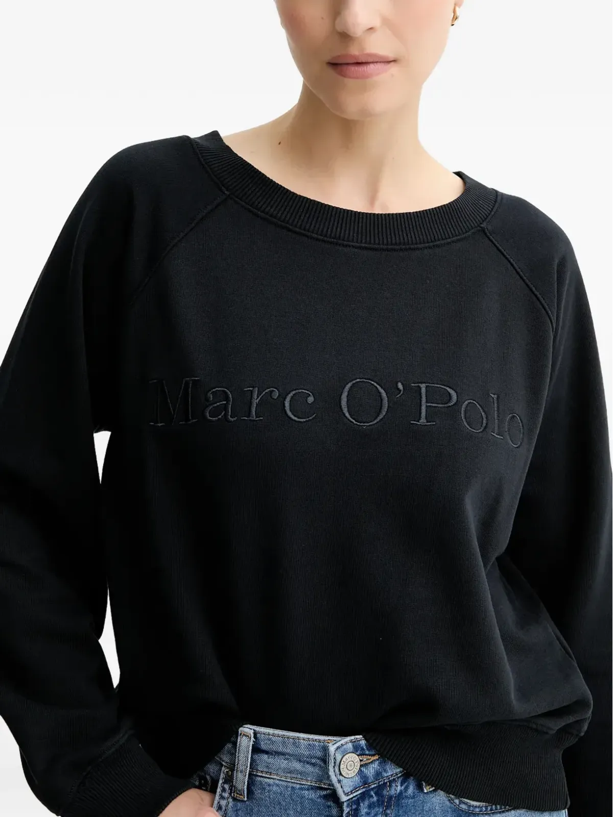 Marc O'Polo 刺繍ロゴ入りスウェット - 画像4