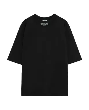 BARROW グラフィック刺繍 Tシャツ ブラック - サムネイル1