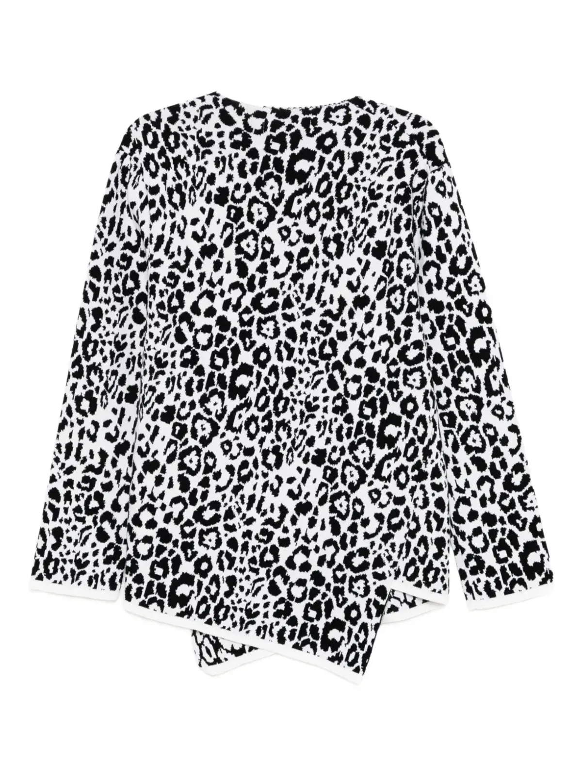 Black Comme Des Garçons アニマルプリントスウェットシャツ - 画像2