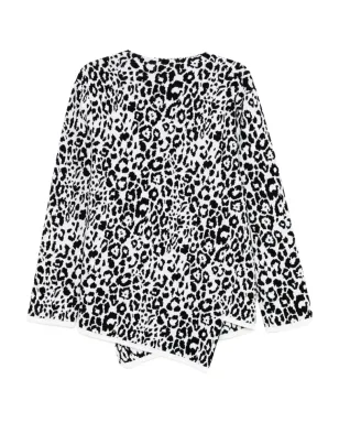 Black Comme Des Garçons アニマルプリントスウェットシャツ - サムネイル2