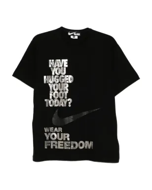 Black Comme Des Garçons x Nike Freedom T-shirt - サムネイル1