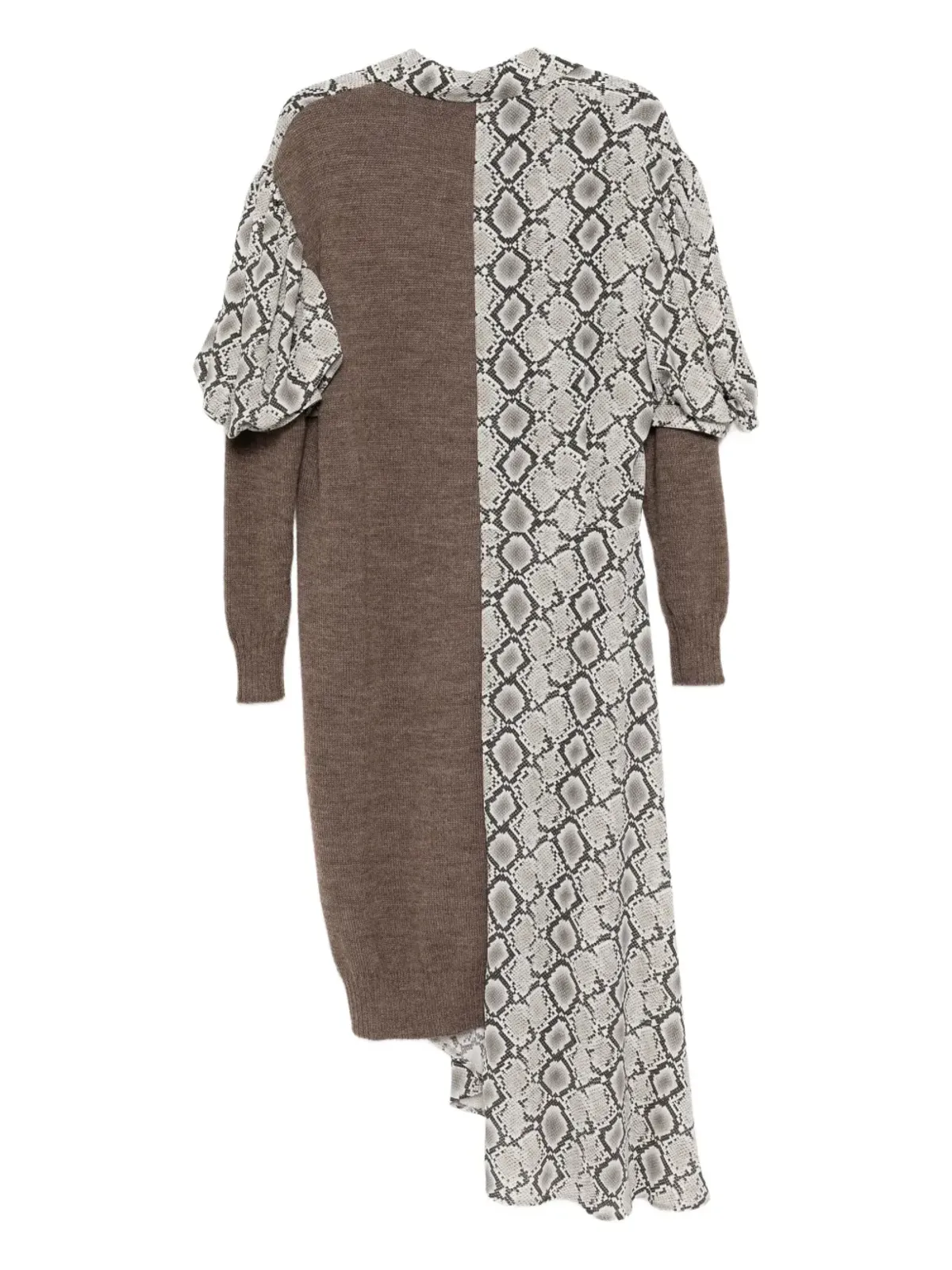 Junya Watanabe 全身グラフィックプリントのドレス - Grey - 画像2