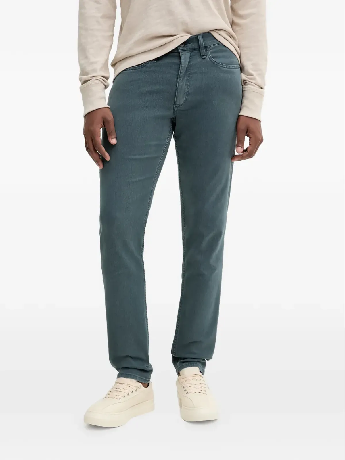 rag & bone ロゴパッチジーンズ - 画像1