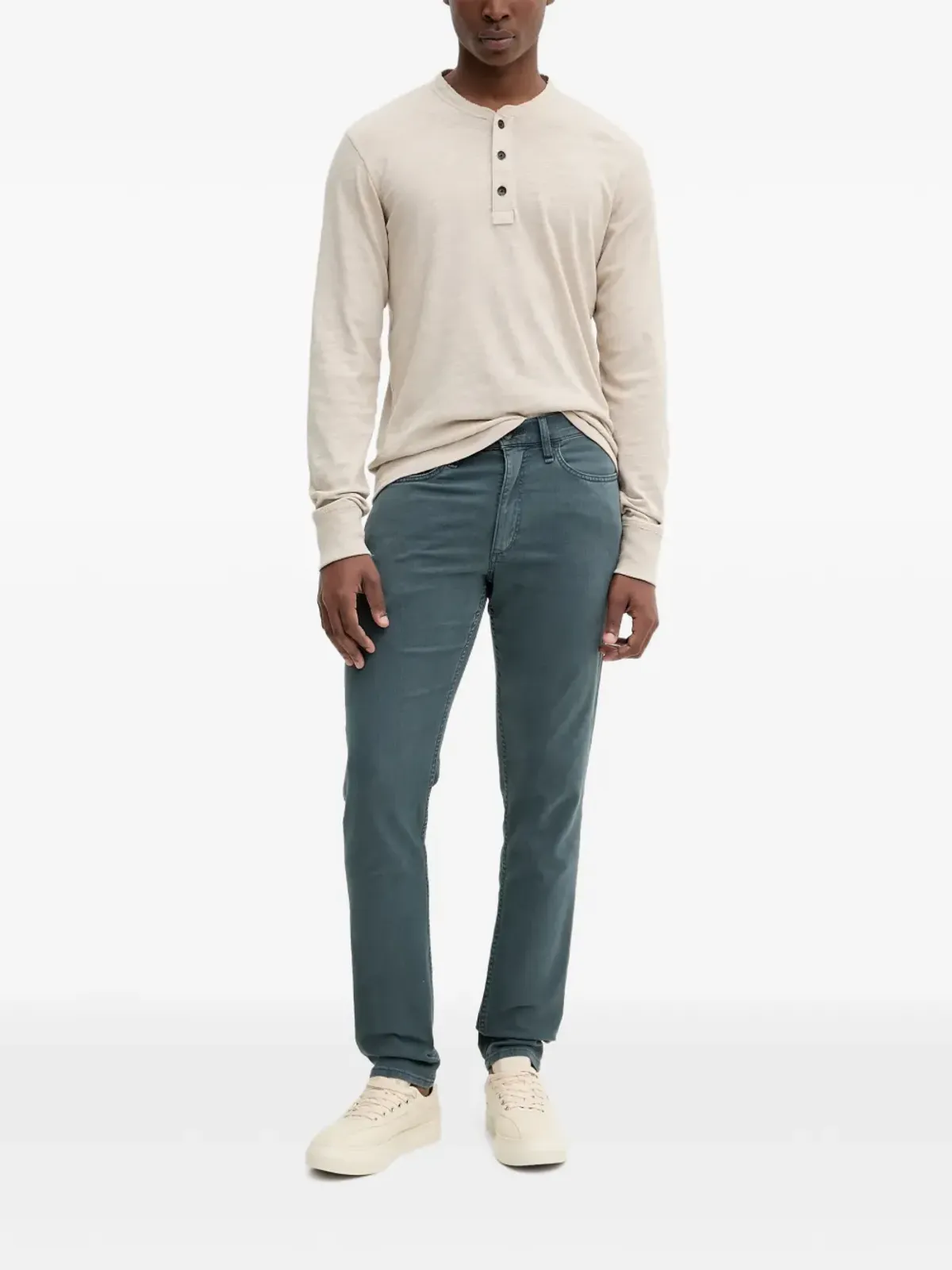 rag & bone ロゴパッチジーンズ - 画像2