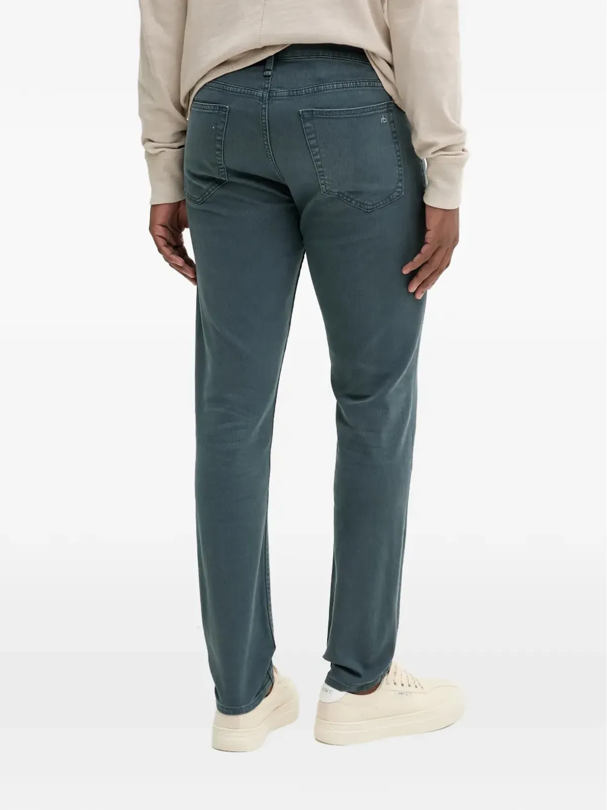 rag & bone ロゴパッチジーンズ - 画像3
