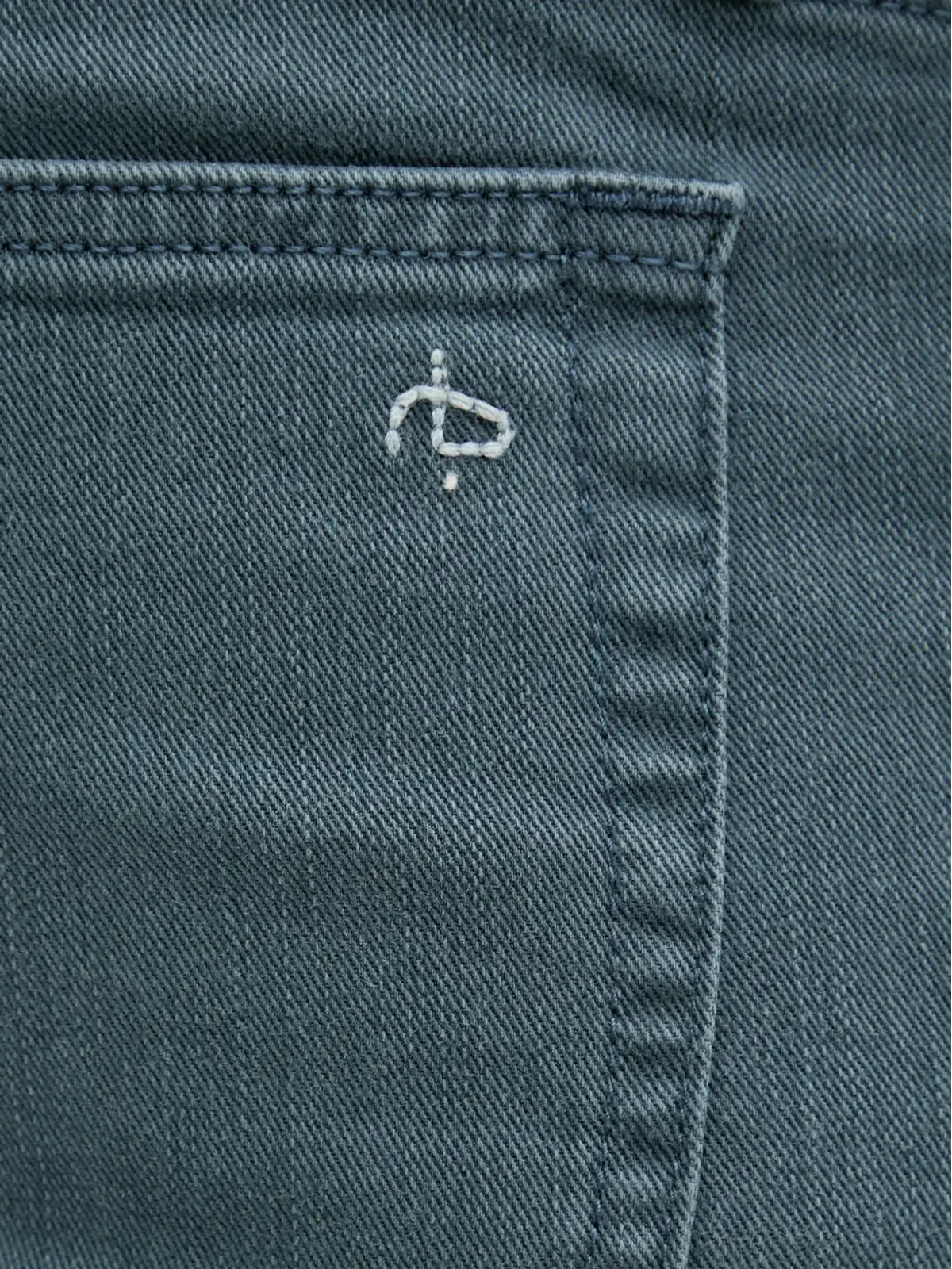 rag & bone ロゴパッチジーンズ - 画像4