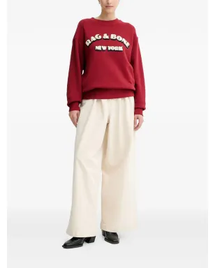 rag & bone ロゴアップリケ・スウェットシャツ - サムネイル2