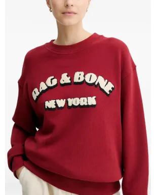 rag & bone ロゴアップリケ・スウェットシャツ - サムネイル3