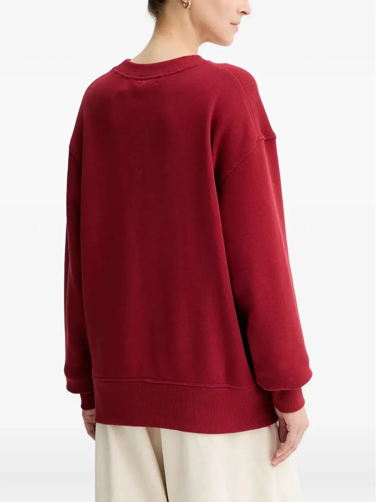 rag & bone ロゴアップリケ・スウェットシャツ - 画像4